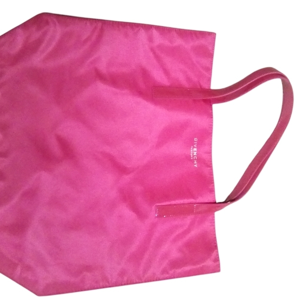 Givenchy Nylon Pink Fuscia Shoulder Travel Tote Bag - Picture 2 of 5